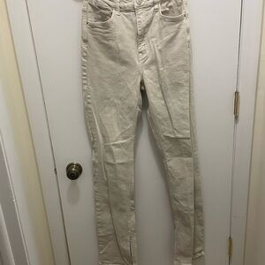 Zara Beige flare jeans